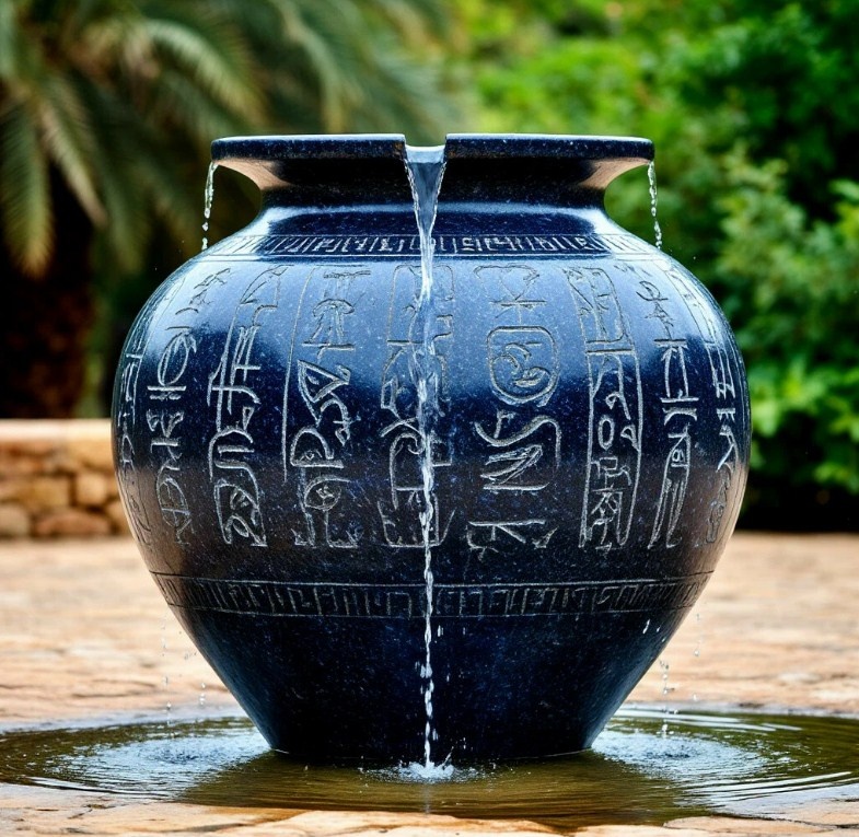 Сосуд с водой. Создано в шедеврум.