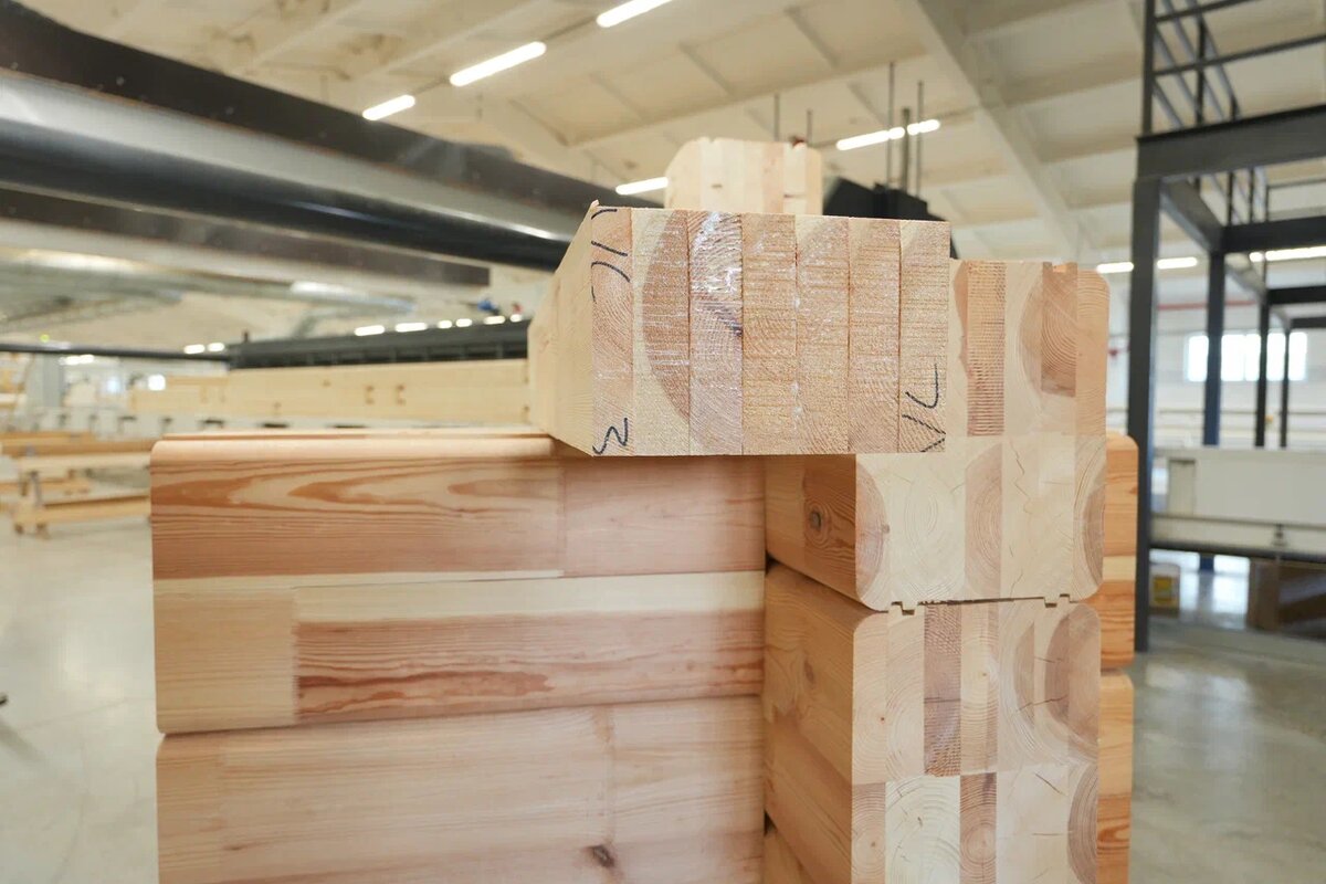 Клееный брус из кедра