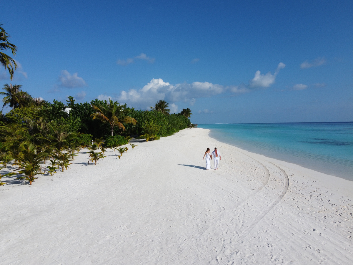 Свадебная съемка на Мальдивах. 
