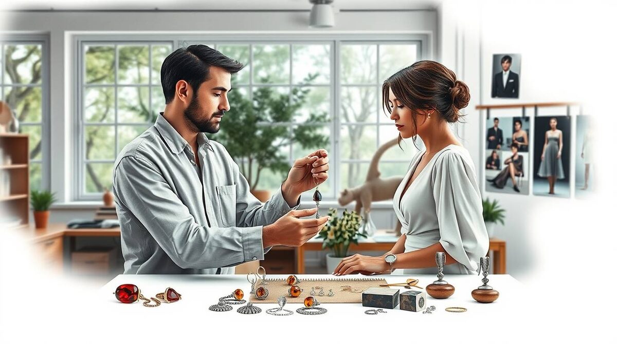 В прикосновении металла и природы, в слиянии городского утонченного вкуса и лесной мудрости рождаются не только уникальные украшения, но и особая гармония двух родственных душ, нашедших друг в друге созвучие.