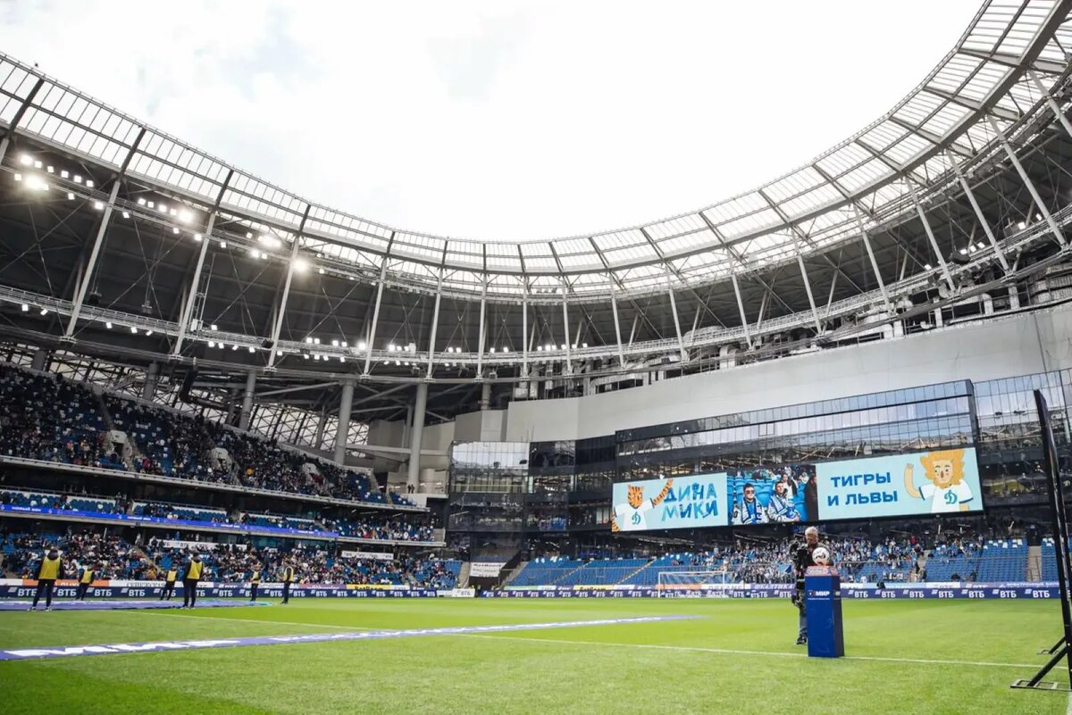 «Динамо» Москва — «Зенит», «ВТБ Арена - Центральный стадион Динамо им. Льва Яшина». Фото: ФК «Динамо» Москва
