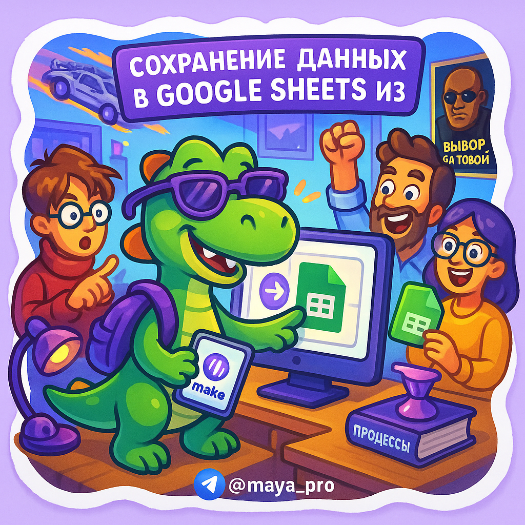    Автоматизация Google Sheets с Make.com: как сэкономить время и деньги на рутинных задачах Артур Хорошев