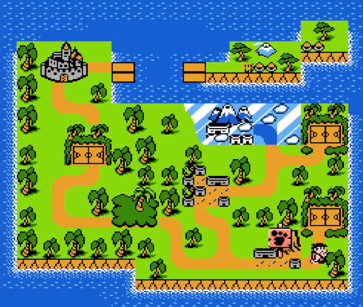 The Flintstones: The Rescue of Dino & Hoppy карта