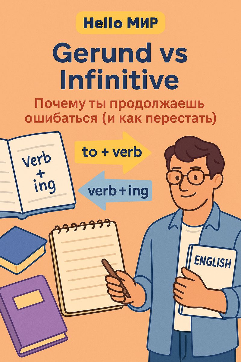 герундий / инфинитив