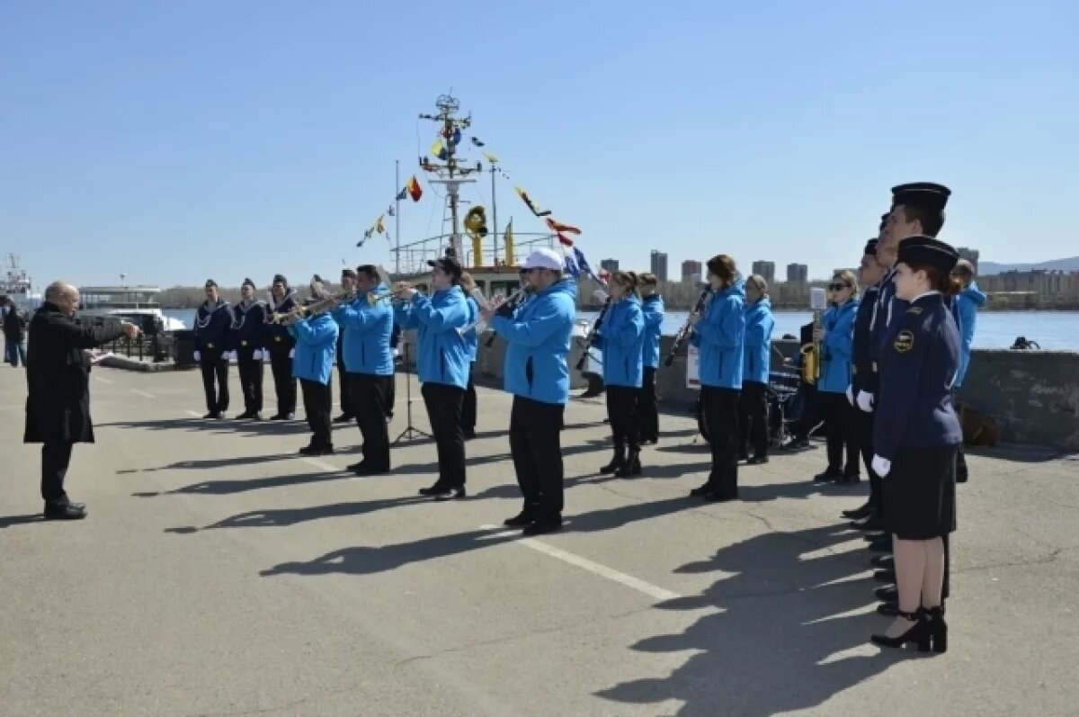    В Красноярске торжественно стартовала навигация в Енисейском бассейне