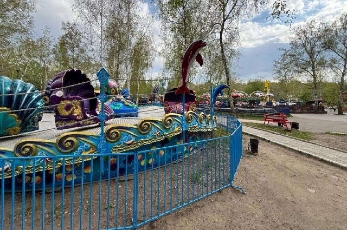    Манит карусель.