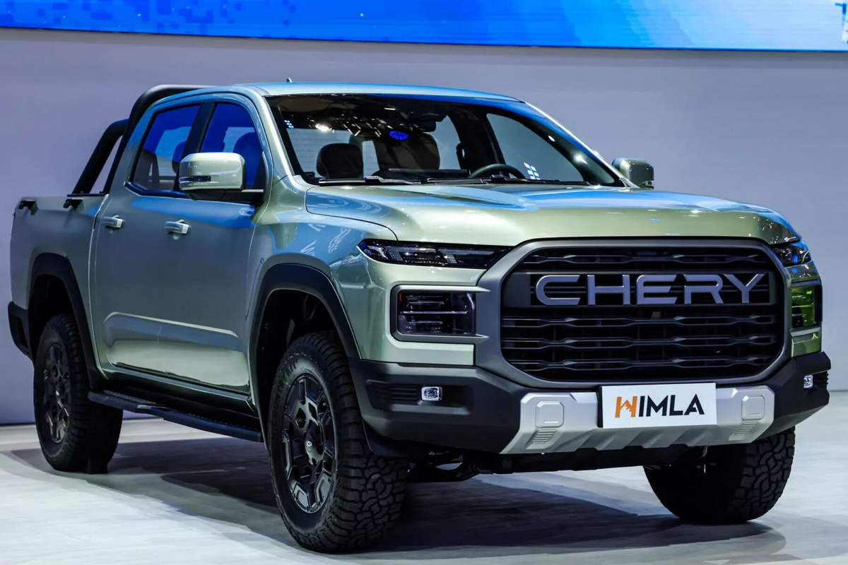 Новый рамный пикап Himla от Chery