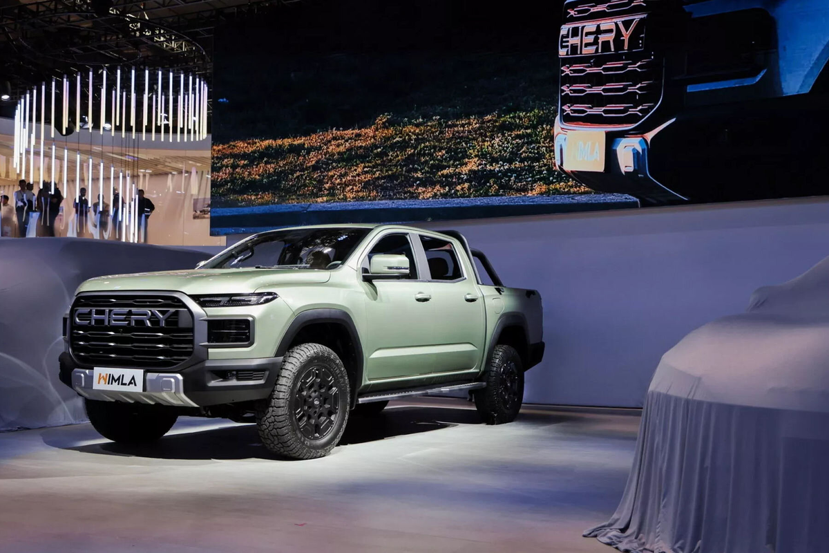 Новый рамный пикап Himla от Chery