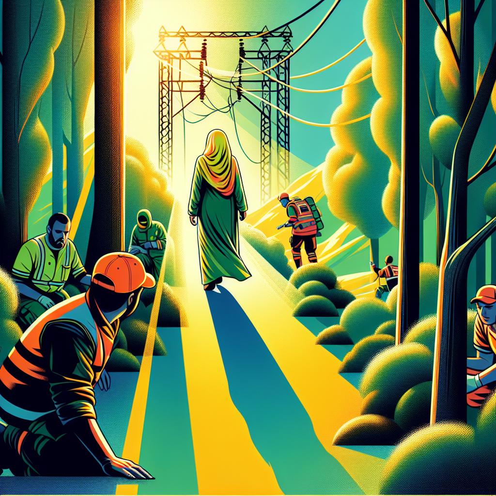 Чудесное спасение: после 10 дней в лесу, пропавшая женщина найдена благодаря самоотверженности спасателей. /ИИ-арт Надежды Ивановой