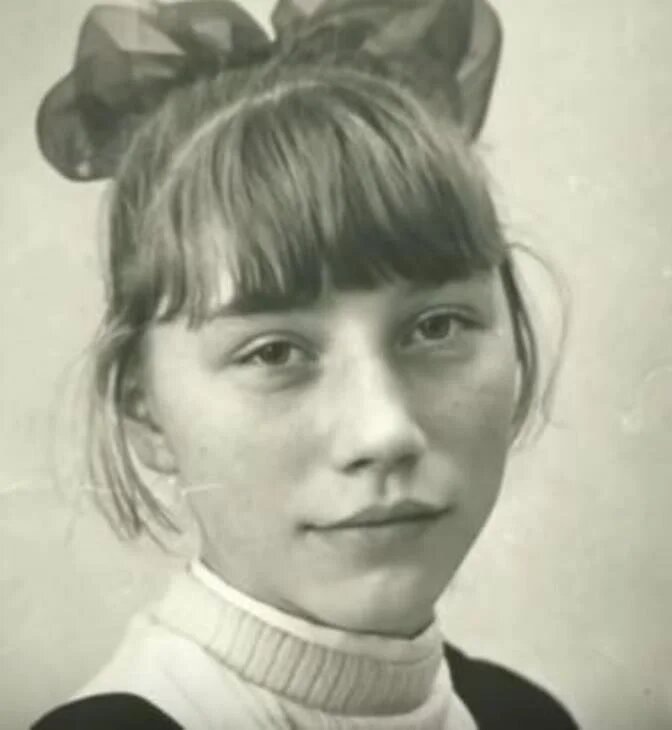 Роза Сябитова в детстве

