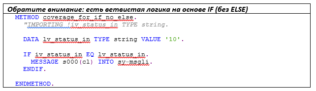 Код-Листинг 1 Метод для покрытия тестами с ветвистой логикой