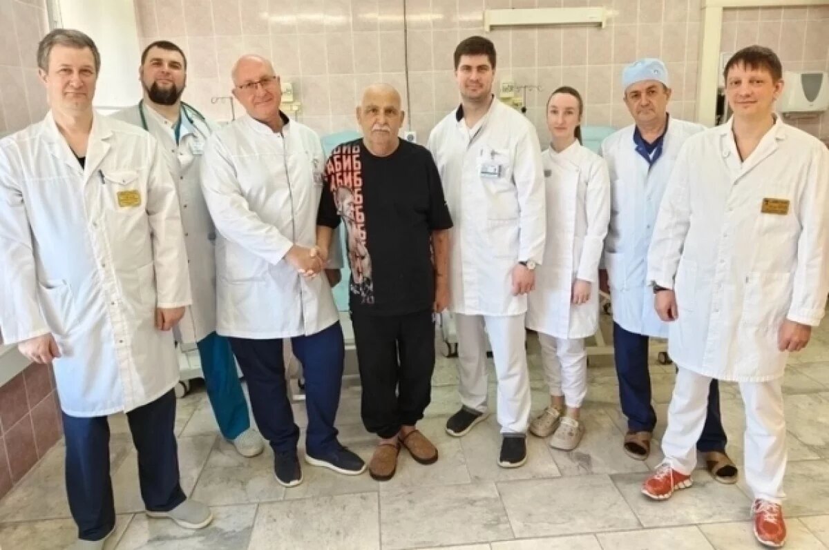    Липецкие врачи 3 месяца спасали жизнь 64-летнему пациенту с онкологией