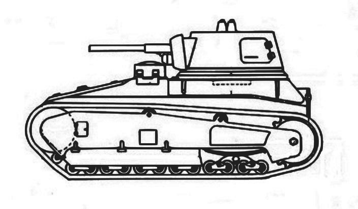 Боковой профиль.