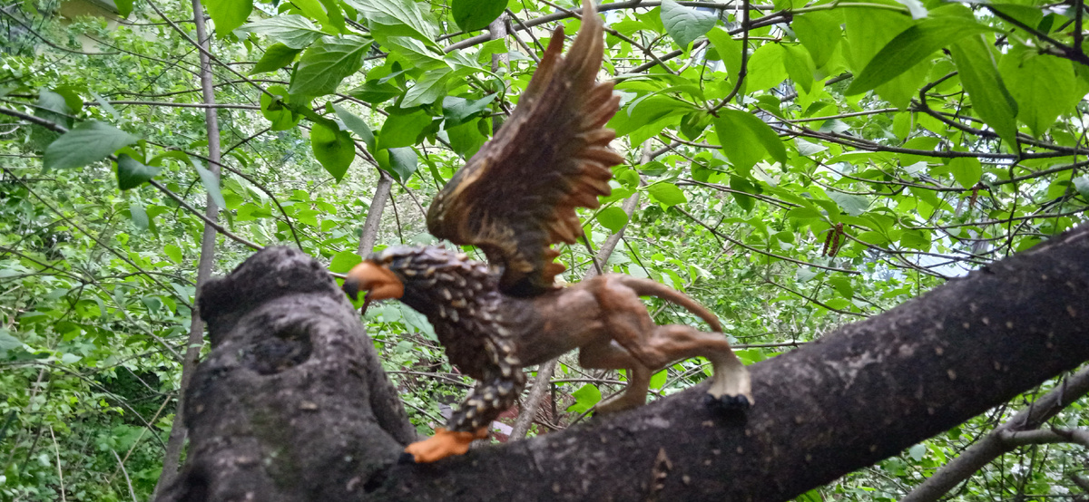 Вот такая выросла Химера, размером с бигля