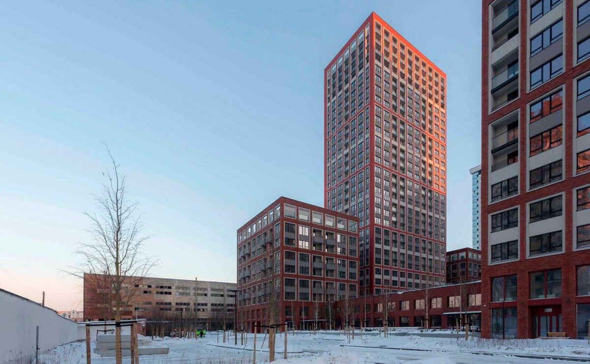 Фасады жилого комплекса «Мылзавод»