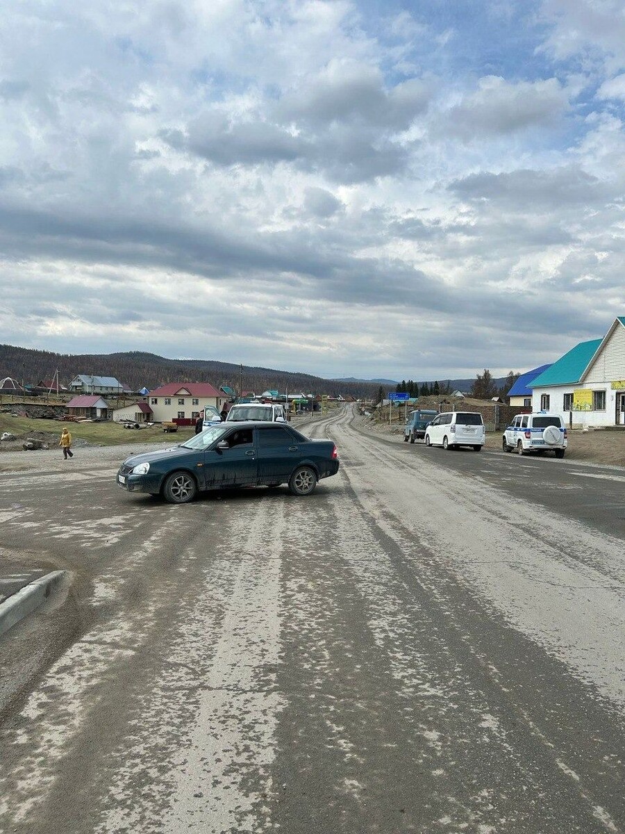    ДТП в селе Улаган Республики Алтай. Источник: МВД по Республике Алтай