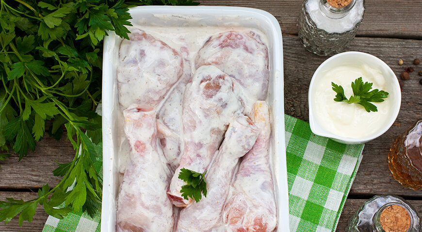 Маринад с йогуртом и специями