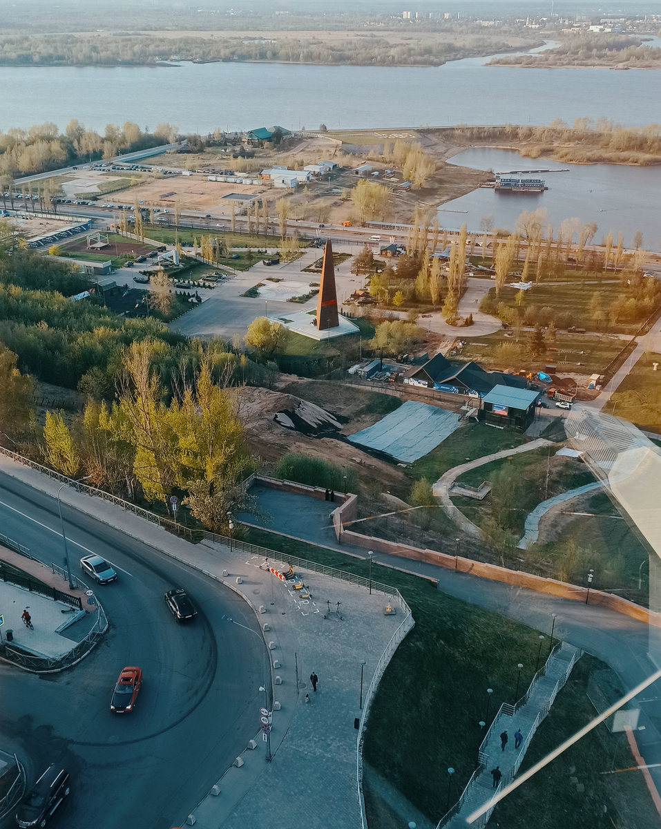 Вид с Колеса обозрения