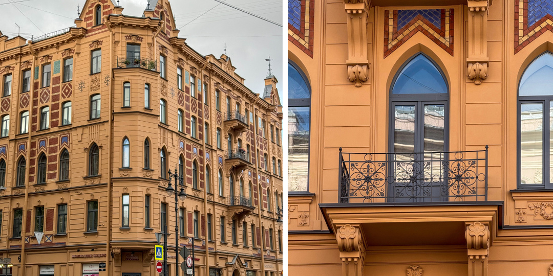 Маршрут для тех, кто влюблён в Петербург: прогулка по парадным
