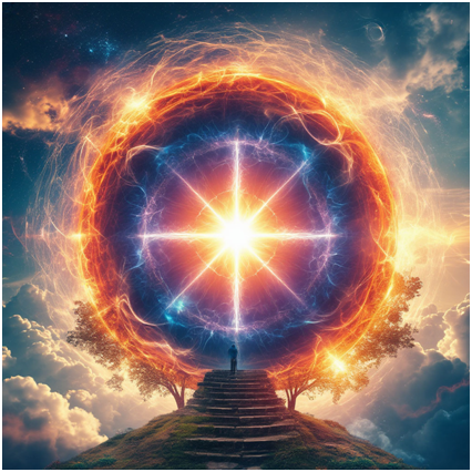 Сгенерировано ИИ- энергия жизни.