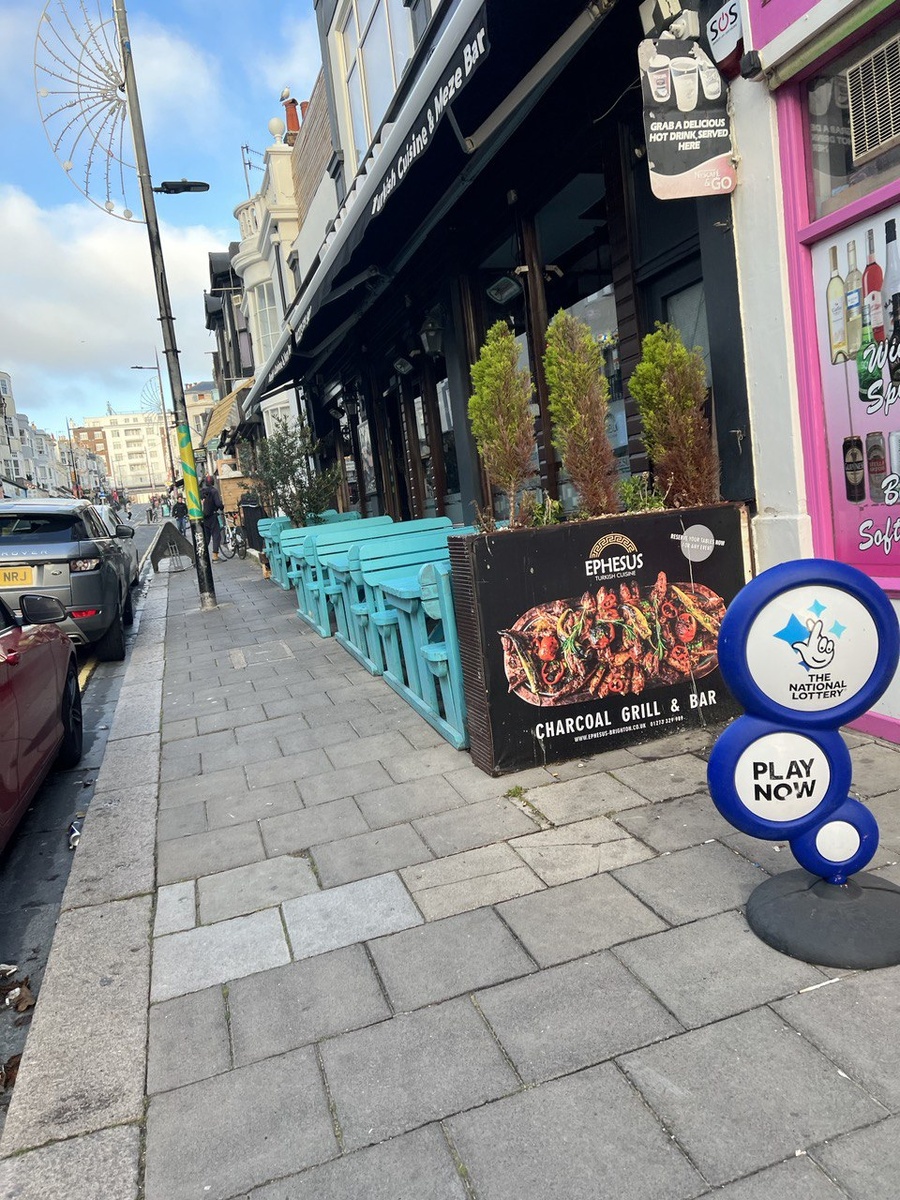 Улицы Брайтона. Южная Англия . Фото из личного архива 