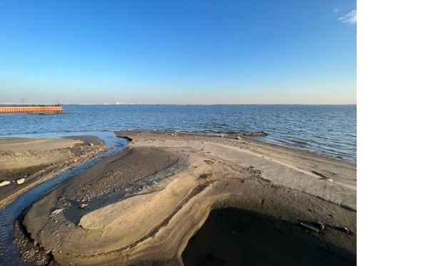    Маловодье 2023 года, фото СарБК