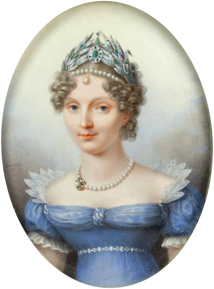 Портрет императрицы Елизаветы Алексеевны, 1824 (худож. Jean Henri Benner)