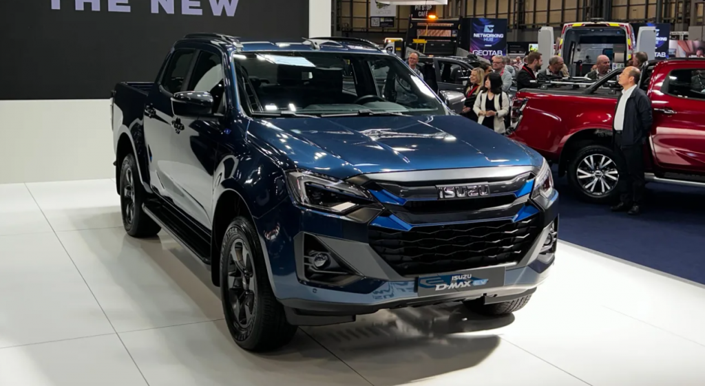 Isuzu D-Max EV: электрический пикап показали в Британии.