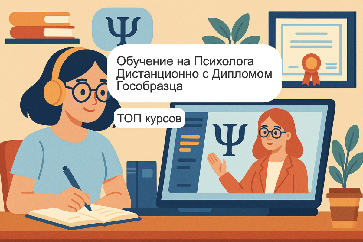 Лучшие курсы обучения на психолога дистанционно с дипломом государственного образца