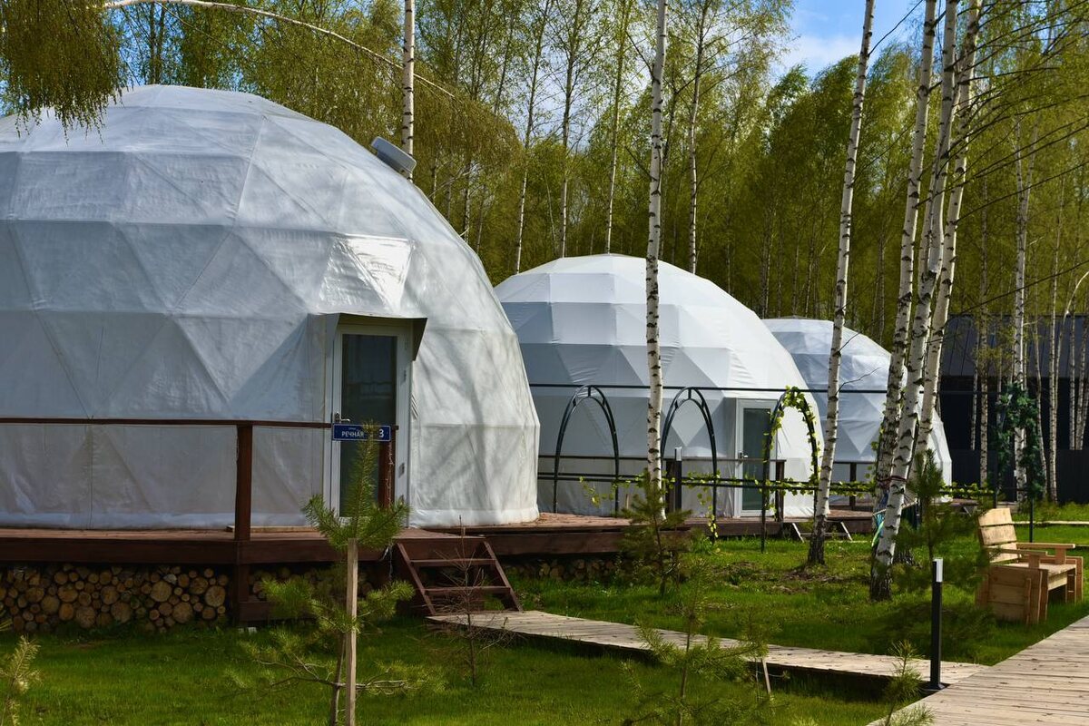Купольные дома "на краю света"
