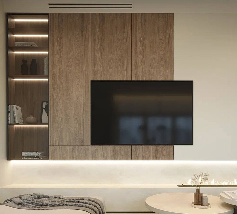 Дизайн интерьера в ЖК "Болконский" от студии архитектуры и дизайна Линии Пространства