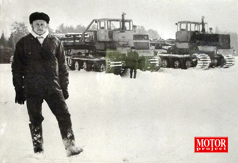 Александр Вацман во время испытаний "Тюмени". Конец 1970-х годов 