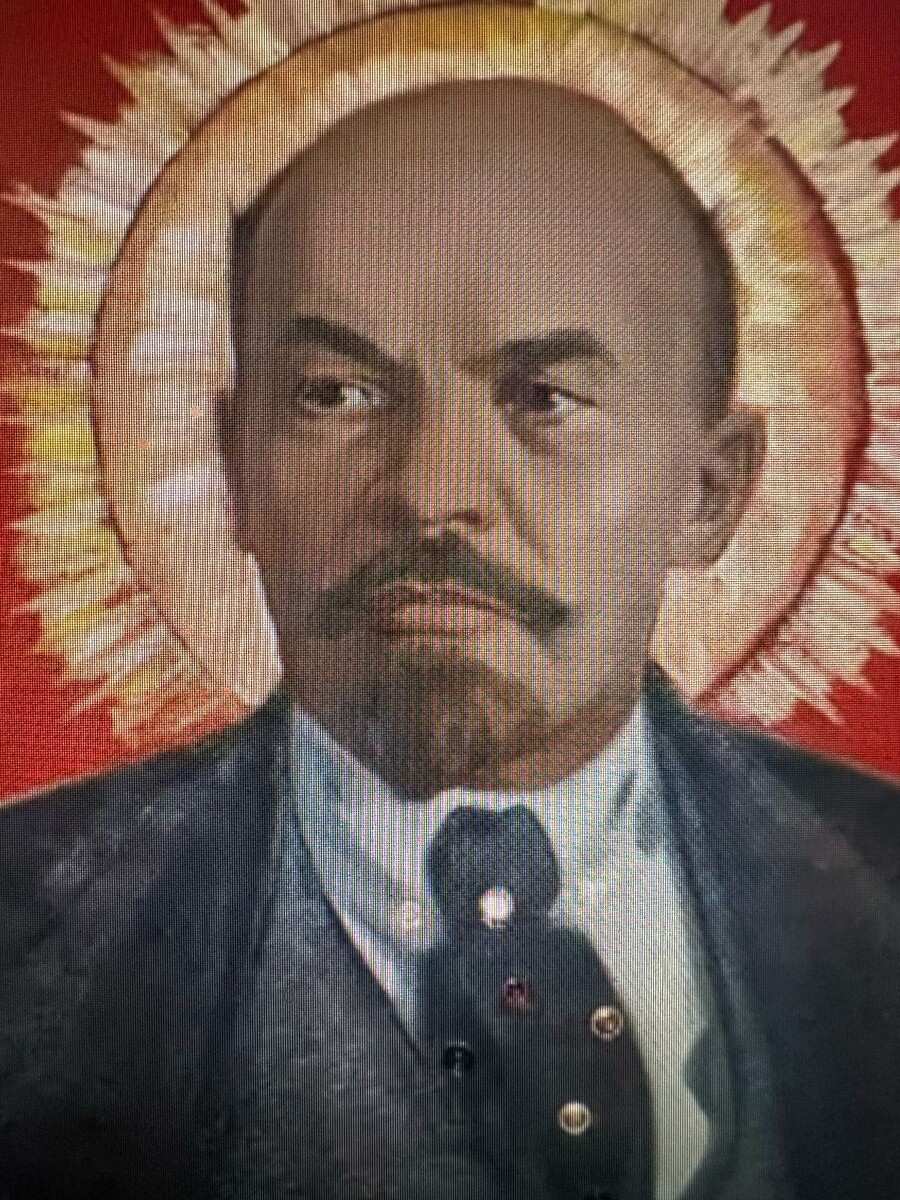 Ленин и патриарх Тихон. Захар-Женя, прекращай обманывать русских людей