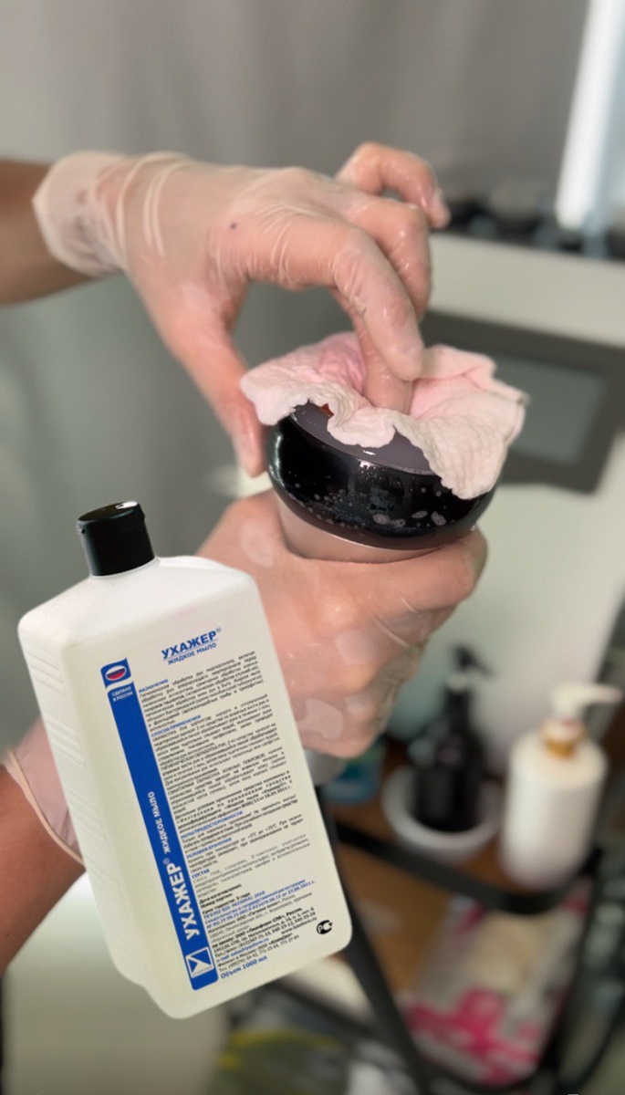 Как промыть аппарат для вакуумного массажа