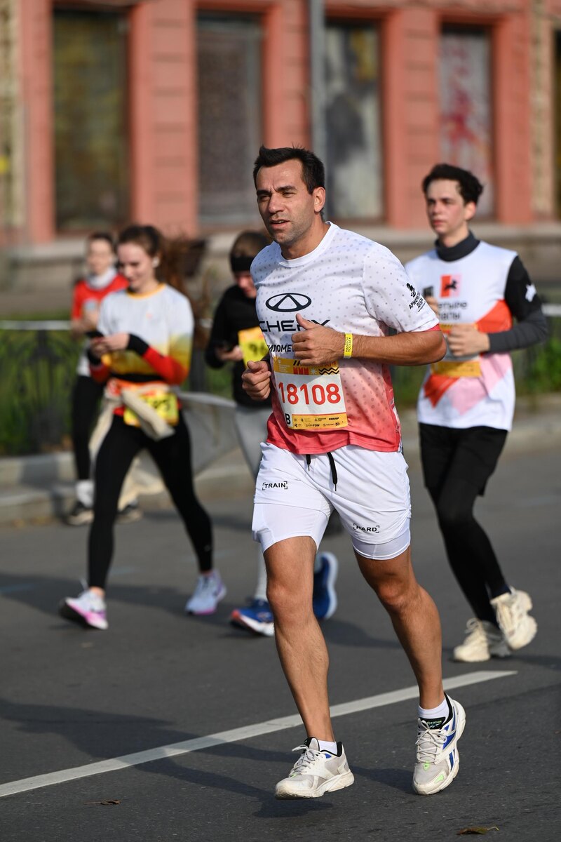 Участие в Московском марафоне 2024