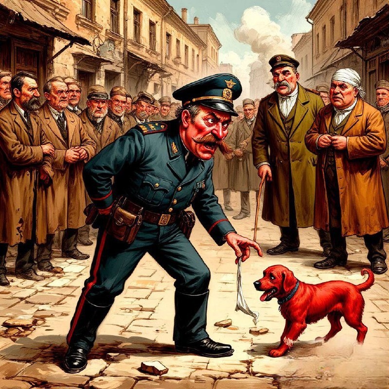 Полицейский надзиратель Очумелов