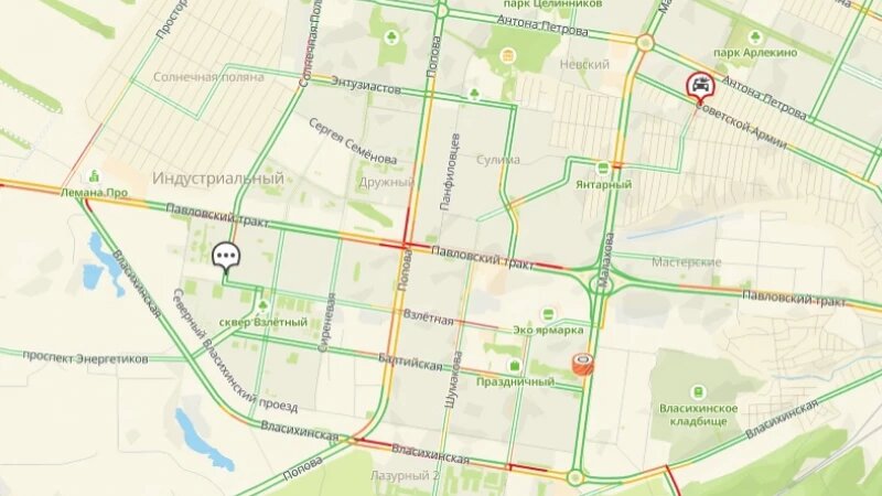     Пробки. 2 ГИС.