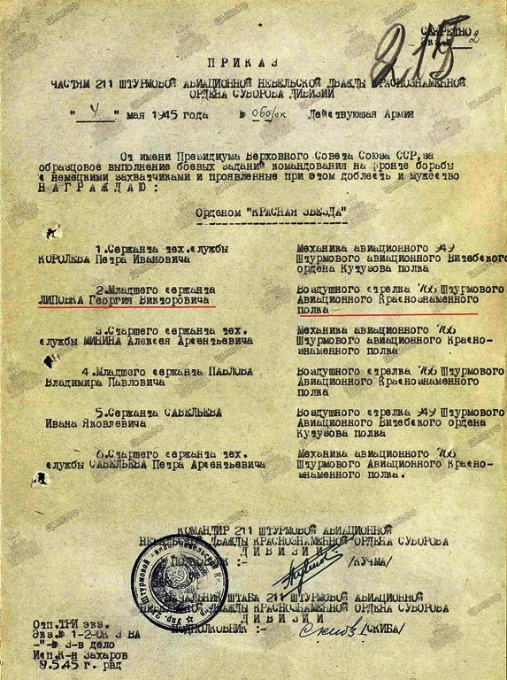 Данные с сайта Память народа. 