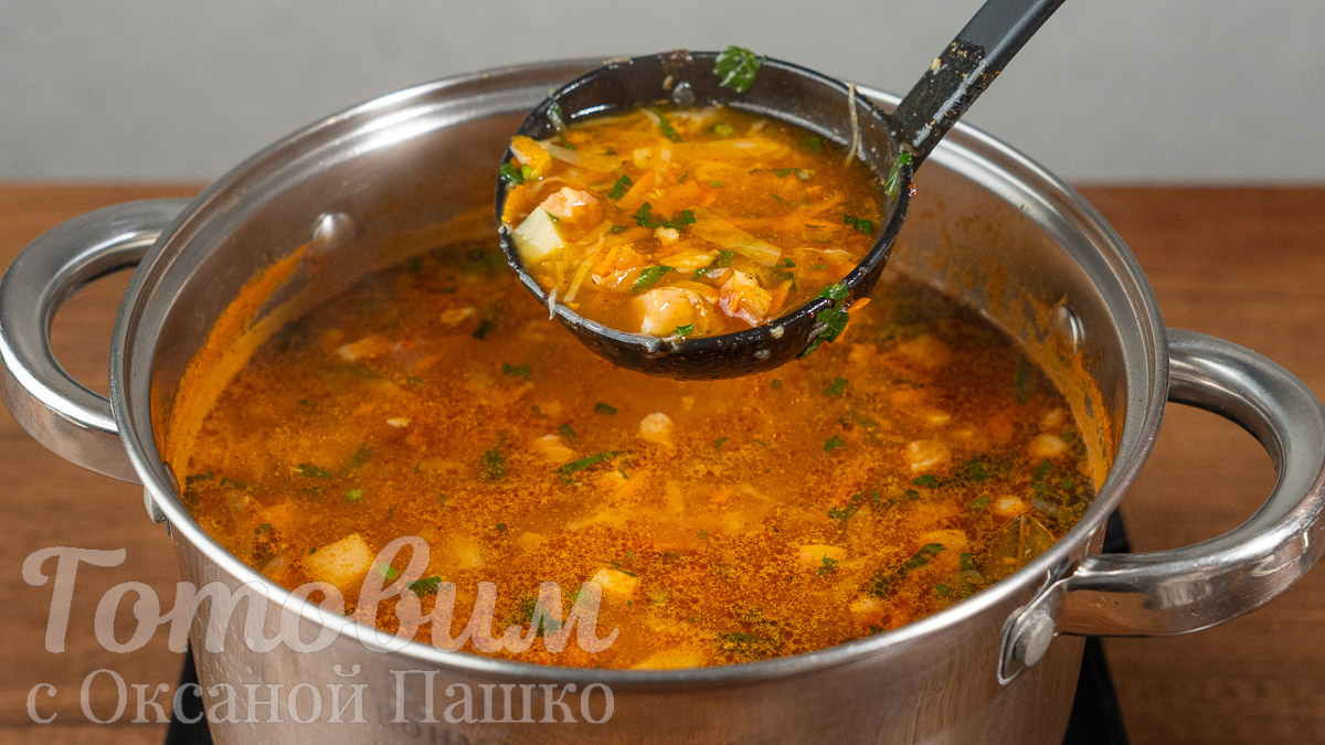 Сытный суп за 30 минут