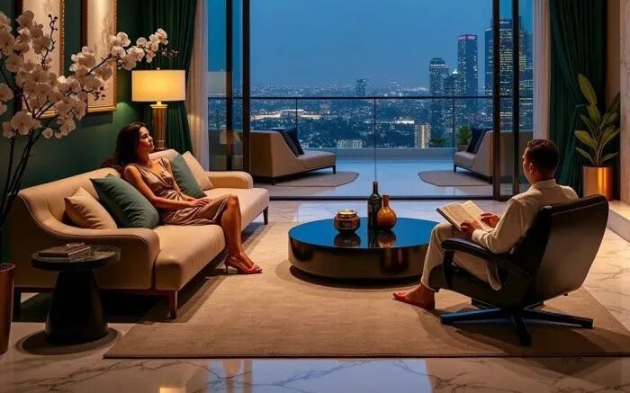 Спрос на элитное жилье за год вырос в четыре раза. Иллюстрация: Flux