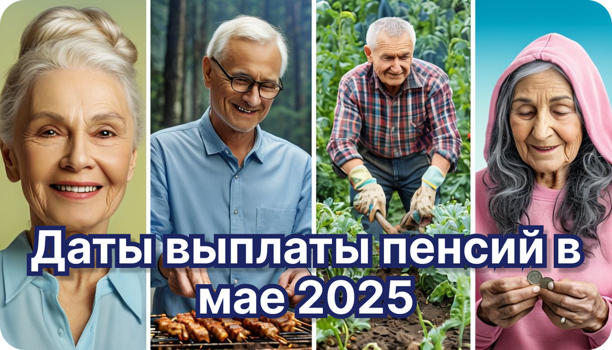 Когда будет пенсия в мае 2025 года: точные даты и важные детали