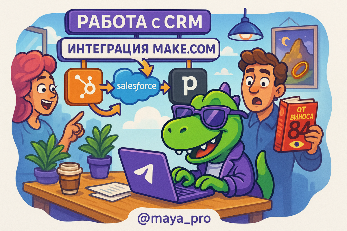    Интеграция Make.com с CRM: как автоматизация рутинных задач взрывает эффективность бизнеса Артур Хорошев