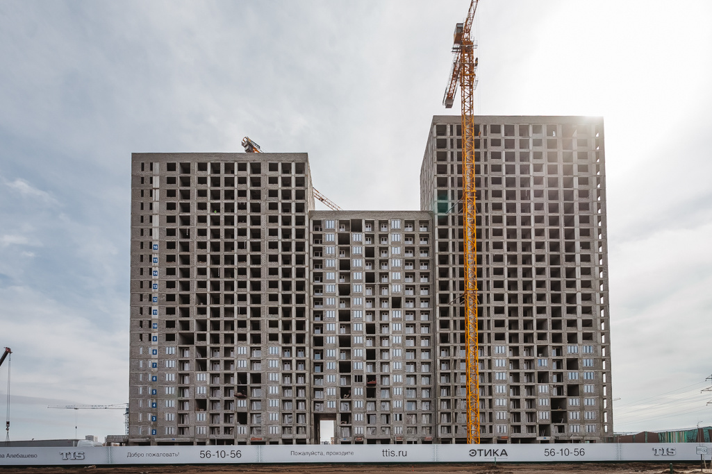 Секции 1.3, 1.4 и 1.5 ЖК Этика в Тюмени