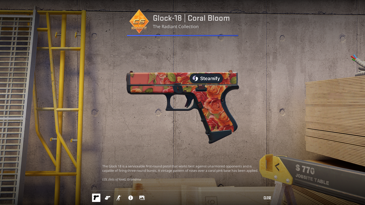 Полный разбор коллекции Radiant в CS2: 28 скинов в красной гамме, включая топовые AK-47 Nouveau Rouge и Glock-18 Coral Bloom. Узнайте текущие цены, особенности дизайна и когда лучше покупать эти скины!