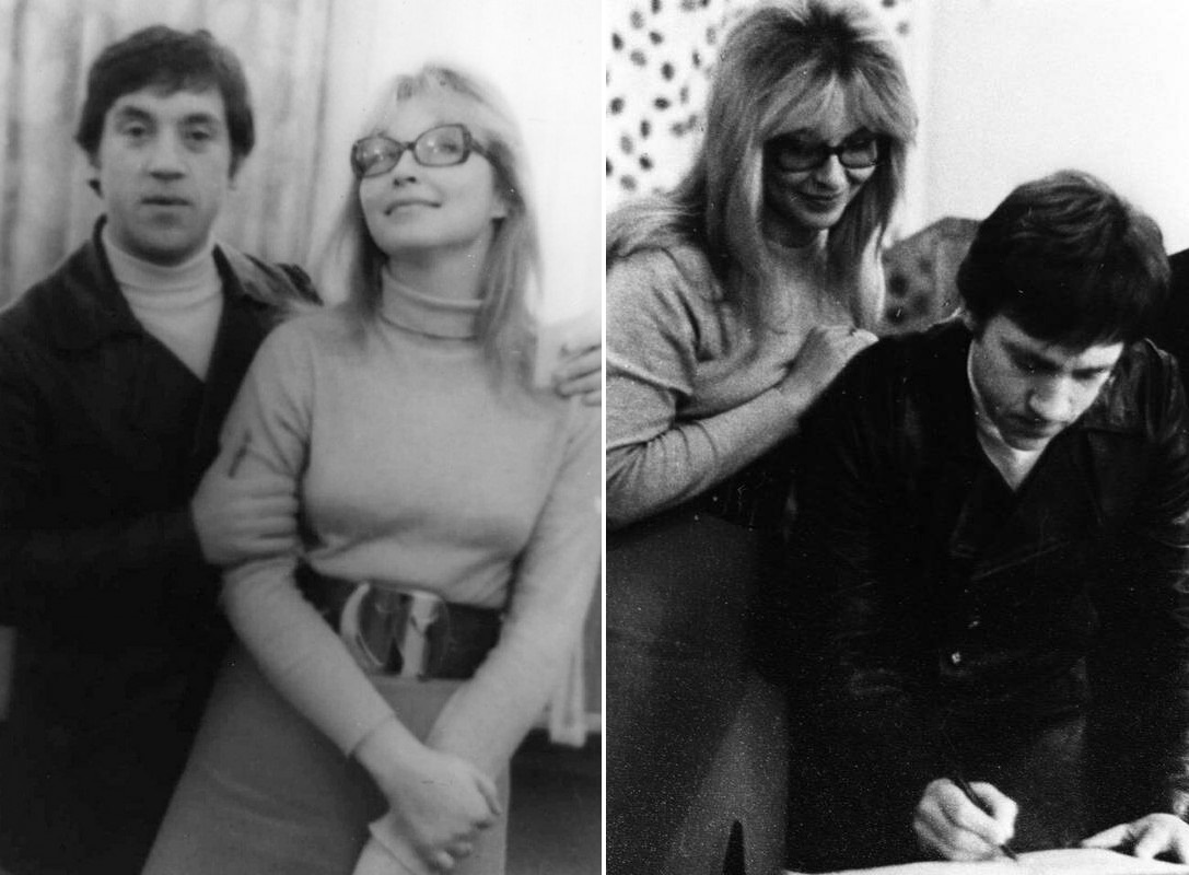 Владимир Высоцкий и Марина Влади в ЗАГСе