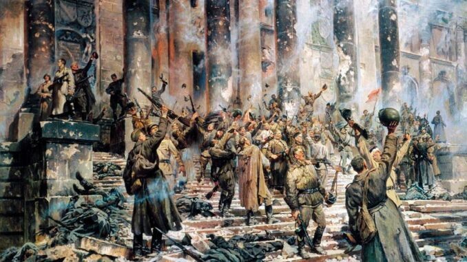 Картина П. Кривоногова «Победа» (1948 г.)