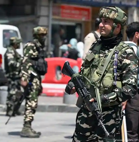 Индийские военные в КашмиреФото: Tauseef Mustafa/AFP.