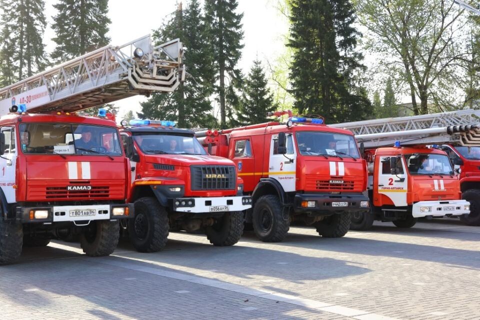    День пожарной охраны в Республике Алтай. Источник: altai-republic.ru