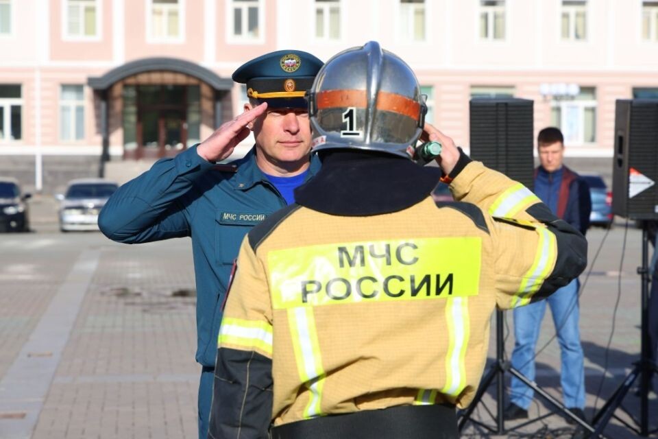    День пожарной охраны в Республике Алтай. Источник: altai-republic.ru