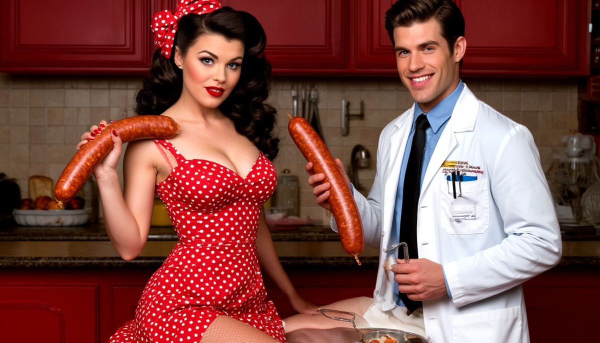 Докторская колбаса в представлении ИИ